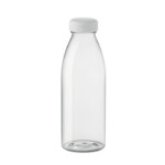 BPA-freie RPET-Flasche mit PP-Deckel. Ohne Leckage. Fassungsvermögen: 500 ml. Nicht geeignet für kohlensäurehaltige Getränke. auslaufsicher.-Transparent-8719941057708
