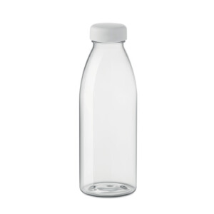BPA-freie RPET-Flasche mit PP-Deckel. Ohne Leckage. Fassungsvermögen: 500 ml. Nicht geeignet für kohlensäurehaltige Getränke. auslaufsicher.-Transparent-8719941057708