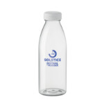 BPA-freie RPET-Flasche mit PP-Deckel. Ohne Leckage. Fassungsvermögen: 500 ml. Nicht geeignet für kohlensäurehaltige Getränke. auslaufsicher.-Transparent-8719941057708-5