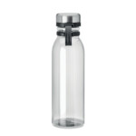 RPET-Flasche mit Edelstahldeckel und TPR-Griff für einfachen Transport. BPA-frei. Anti-Leck. Fassungsvermögen 780ml. Nicht geeignet für kohlensäurehaltige Getränke. Anti-Leck.-Transparent-8719941049406-2