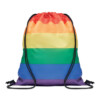 Rainbow Drawstring Bag aus 210D RPET Polyester mit PP Drawstrings.-Mehrfarbig-8719941056022
