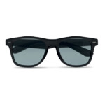 Klassische und elegante Sonnenbrille mit RPET-Rahmen und UV400-Schutz.-Schwarz-8719941057647-2