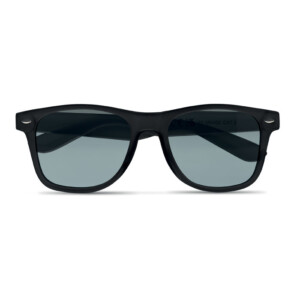 Klassische und elegante Sonnenbrille mit RPET-Rahmen und UV400-Schutz.-Schwarz-8719941057647-2