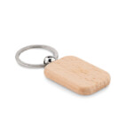 Rechteckiger Schlüsselanhänger aus Holz.-Holz-8719941044692-3