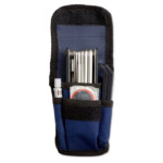 Kleber und Flicken inkl. einer Tasche mit Reflexstreifen.-Blau-8719941006072