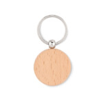 Runder Schlüsselanhänger aus Holz.-Holz-8719941044685