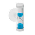 5-4 Minuten Duschtimer mit Saugnapf.-Blau-8719941032125