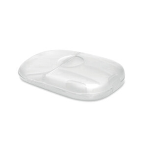 20 Seifenblätter im PP-Etui zum Mitnehmen. Zur Anwendung einfach Wasser hinzufügen und die Hände waschen. Dieser Artikel ist unter Kosmetik kategorisiert.-Transparent-8719941049741-3