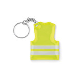 Schlüsselanhänger mit reflektierender Sicherheitsweste.-Neon Gelb-8719941031821-2
