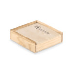 Spielkarten und 5 Würfel in einer Holzkiste.-Holz-8719941002258-2