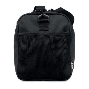 Sport- oder Reisetasche aus RPET 600D mit großer Fronttasche mit Reißverschluss