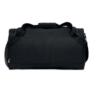 Sport- oder Reisetasche aus RPET 600D mit großer Fronttasche mit Reißverschluss