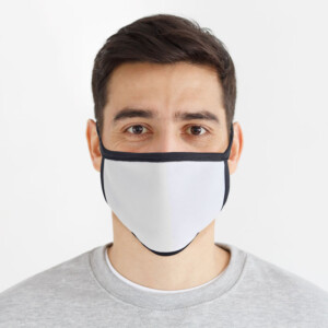 zum Sublimieren mit zwei Schichten Polyester und einer Innenschicht aus Baumwolle. Artikel wird nur mit Kennzeichnung verkauft Dieser Artikel ist nicht für medizinische Zwecke bestimmt. Größe: L-XL. Für Erwachsene geeignet. Dieser Artikel ist REACH-konform und wurde außerdem vor Gebrauch und nach 10 (60¦) Waschzyklen erfolgreich getestet. Filtration 90% / Kategorie 1.Dieser Artikel ist in der Schweiz nicht erhältlich.Schützen Sie sich und andere vor Covid-19.-Schwarz-8719941050174-3
