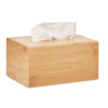 Rechteckige Taschentuchbox aus Bambus. 100 Papiertaschentücher inklusive.-Holz-8719941053885