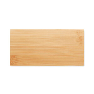 Rechteckige Taschentuchbox aus Bambus. 100 Papiertaschentücher inklusive.-Holz-8719941053885-3