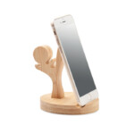 Telefonhalter aus Bambus in lustiger Form.-Holz-8719941057494-2