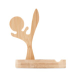 Telefonhalter aus Bambus in lustiger Form.-Holz-8719941057494-3