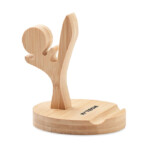 Telefonhalter aus Bambus in lustiger Form.-Holz-8719941057494-5