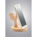 Telefonhalter aus Bambus in lustiger Form.-Holz-8719941057494-6