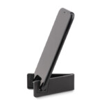 Faltbarer Telefonhalter aus Bambusfaser und ABS.-Schwarz-8719941047723-1