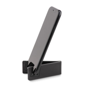 Faltbarer Telefonhalter aus Bambusfaser und ABS.-Schwarz-8719941047723-1