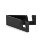 Faltbarer Telefonhalter aus Bambusfaser und ABS.-Schwarz-8719941047723