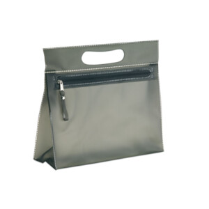 Transparente Tasche. PVC.-Schwarz-8719941013711