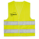 Kinderjacke. Reflektierendes Band für hohe Sichtbarkeit. 100% Polyester. EN17353.-Gelb-8719941019133-5