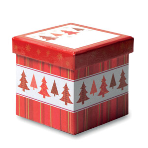 Perlmuttfarbene Weihnachtskugel mit Kordel. Passende individuelle Geschenkbox aus Karton.-Mehrfarbig-8719941012387-2