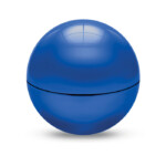 Natürlicher Lippenbalsam in einem runden Halter in Metallic-Optik. Dermatologisch getestet. SPF10.-Blau-8719941000865-1