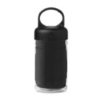 Inklusive PET-Flasche mit Karabiner und Mikrofaser-Sporthandtuch.-Schwarz-8719941050877