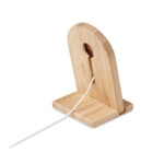 1 A (10 W). Kompatibel mit iPhone® 12 und neuer. Für nicht magnetische Telefone ist ein zusätzlicher magnetischer Metallring enthalten.-Holz-8719941055070-1
