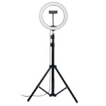 Lampe annulaire LED de 26 cm avec support pour trépied et support pour téléphone. Idéal pour le tik-tok®