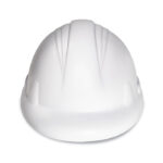 Anti-stress en forme de casque de chantier. PU.-Blanc-8719941024243