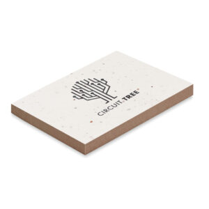 plantez en terre la couverture quicontient une sélection de graines de fleurs sauvages de prairie .Fabriqué en UE.-Blanc-8719941052857-2
