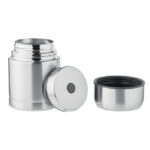 Pot de conservation en acier inoxydable à  double paroi avec un bouchon à  vis. Capacité : 800 ml.-Argent mat-8719941056671-3