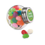 Bonbons multicolores dans un bocal en verre avec bouchon métallique. 30 g de bonbons.-Multicolore-8719941017559-5