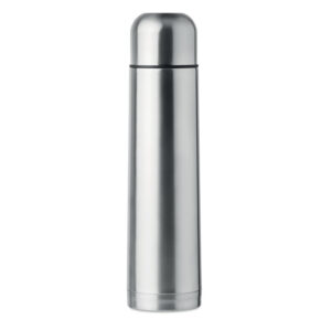 Bouteille isotherme en acier inoxydable à  double paroi 1 L. Anti fuite.-Argent mat-8719941042827