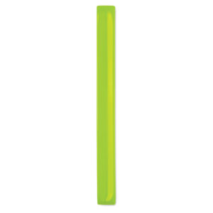 Brassard réfléchissant pliable avec velours noir au verson.-Jaune-8719941046917