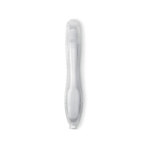 Brosse à  dents de voyage pliable en PP.-Blanc-8719941026971-2