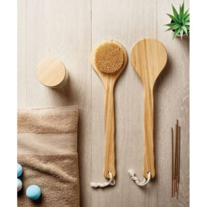 Brosse de bain en bambou avec corde de jute et poils en nylon.-Bois-8719941054127-4