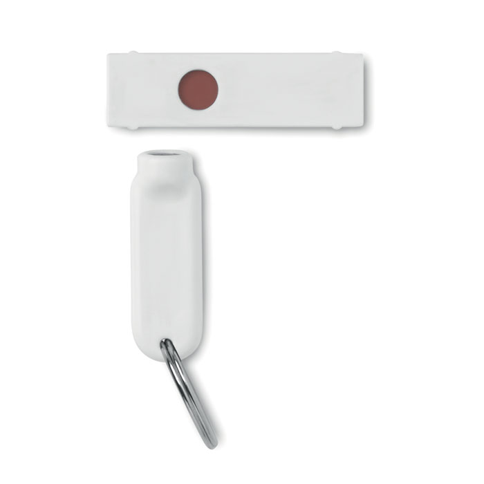 Cache webcam adhésif avec dispositif magnétique supplémentaire pour plus de sécurité.-Blanc-8719941030923-1