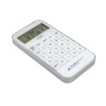 Calculatrice 10 chiffres en ABS. 1 pile AG13 incluse.-Blanc-8719941009585-5