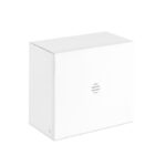 Casque sans fil 5.0 pliable en ABS dans un sac à  cordon en coton de 140 gr/m2. Batterie Li-Pol rechargeable de 200 mAh. Fonction mains libres et microphone intégrés. Durée de lecture d'environ 4 h. Câble de chargement micro USB. Portée de fonctionnement : 10 m.-Noir-8719941054714-7