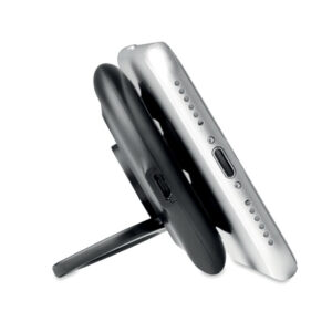 Chargeur sans fil avec anneau de support. Il comporte des ventouses à l'arrière pour un chargement pratique lors de l'utilisation du mobile.Sortie: DC5V/2A (10W) pour une charge rapide. Compatible avec lesderniers Android