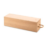 Boîte à  vin en bois de paulownia avec poignée en corde.-Bois-8719941001404-2
