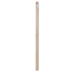 Crayon naturel avec gomme.-Orange-8719941017733