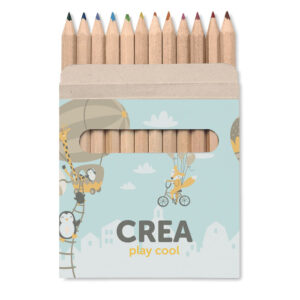 Etui 12 crayons.-Marron-8719941013049-5