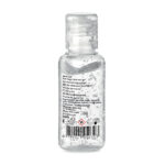 Gel nettoyant pour les mains en flacon PET rechargeable. Capacité 50 ml. Composé à  70% d'alcool. Fabriqué en UE. Cet article est classé dans la catégorie cosmétique. -Transparent-8719941050303-1