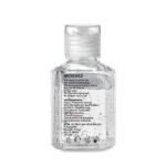 Gel nettoyant pour les mains en bouteille PET avec capuchon rabattable. Capacité 30 ml. Composition sans alcool. Cet article est classé dans la catégorie cosmétique. -Transparent-8719941049697-1